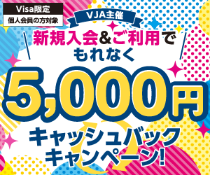 ≪Visa限定≫「5万円が555名様に当たる！ビジネスカードご利用感謝キャンペーン」